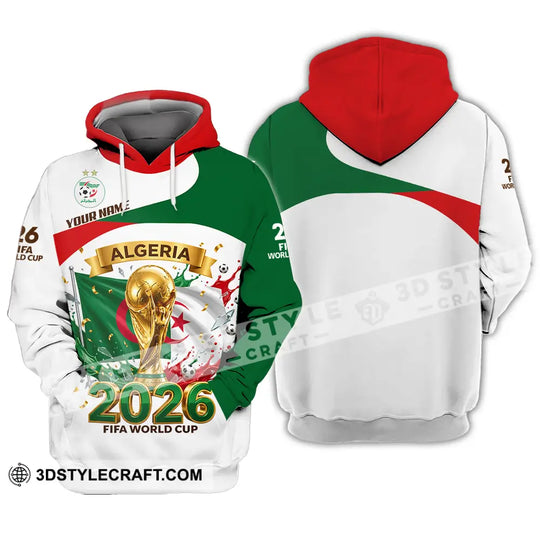 Unisex Shirt - Custom Algeria 3D Shirt style option 3