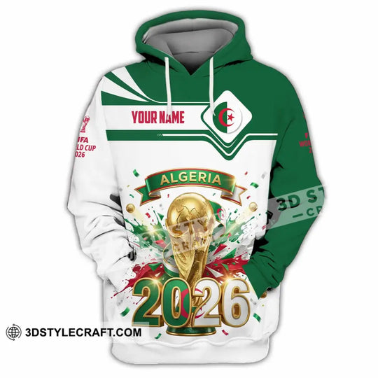 Unisex Shirt - Custom Algeria 3D Shirt style option 3