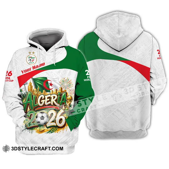 Unisex Shirt - Custom Algeria 3D Shirt style option 3