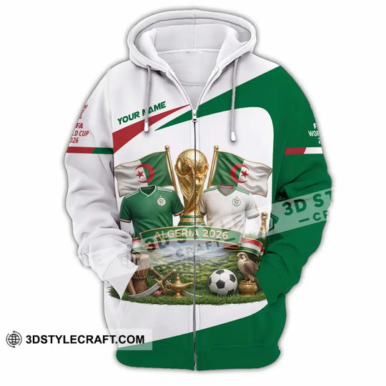 Unisex Shirt - Custom Algeria 3D Shirt style option 4