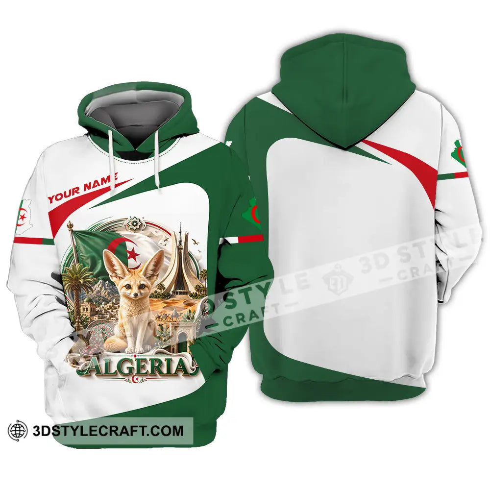 Unisex Shirt - Custom Algeria Shirt - Hoodie / S - T-shirt