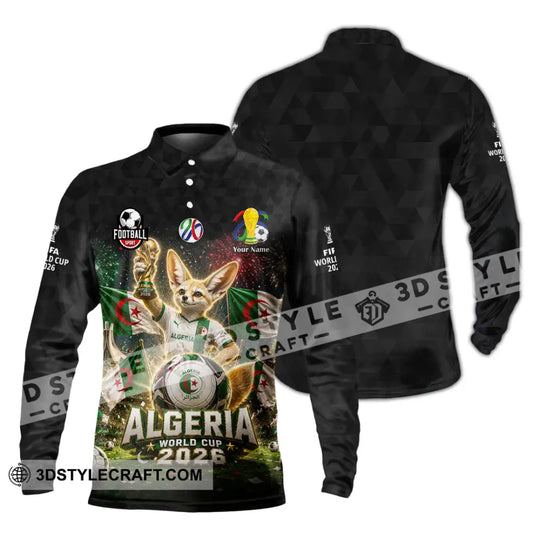 Unisex Shirt - Custom Algeria Shirt style option 4