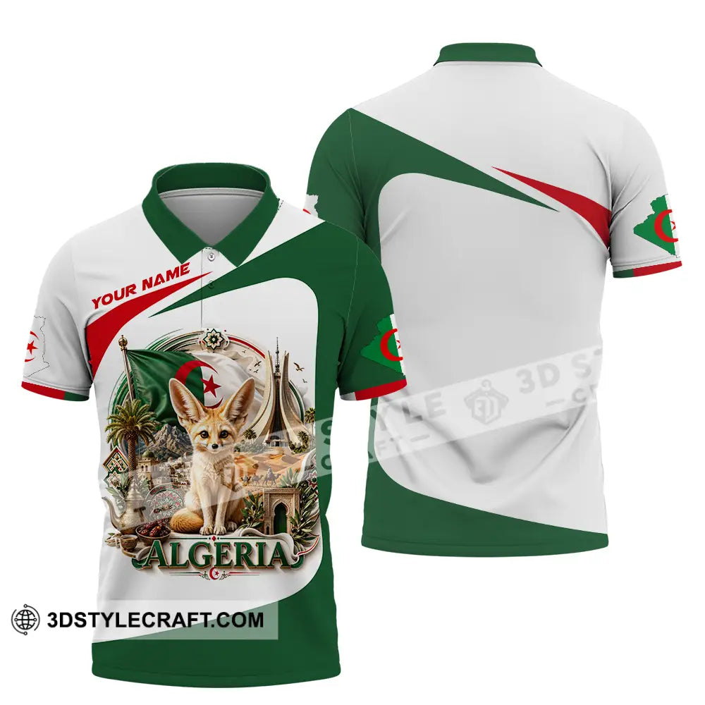 Unisex Shirt - Custom Algeria Shirt - Polo Shirt / S - T-shirt
