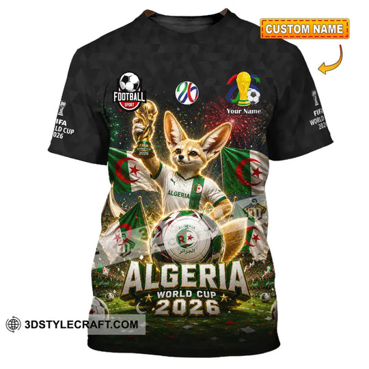 Unisex Shirt - Custom Algeria Shirt style option 1