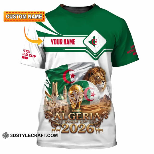 Unisex Shirt - Custom Algeria Shirt style option 1