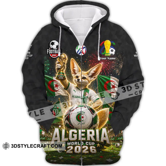 Unisex Shirt - Custom Algeria Shirt style option 3