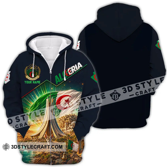 Unisex Shirt - Custom Algeria Shirt style option 4
