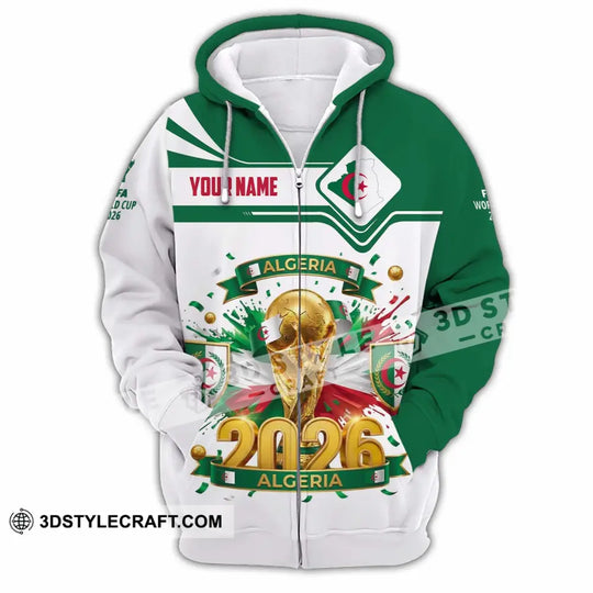 Unisex Shirt - Custom Algeria Shirt style option 4