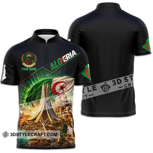 Unisex Shirt - Custom Algeria Shirt style option 2