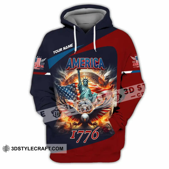 Unisex Shirt - Custom America 1776 Shirt style option 3