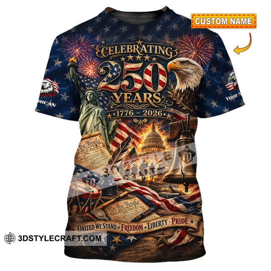 Unisex Shirt - Custom America 250 Years Shirt style option 1
