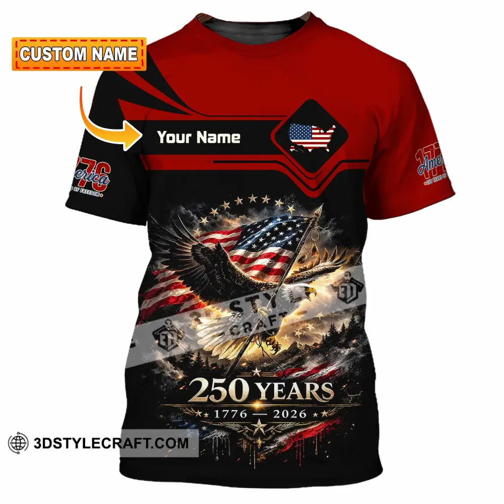 Unisex Shirt - Custom America 250 Years Shirt - T-shirt