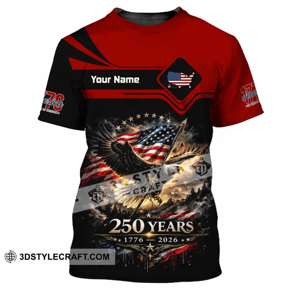 Unisex Shirt - Custom America 250 Years Shirt - T-Shirt / S - T-shirt