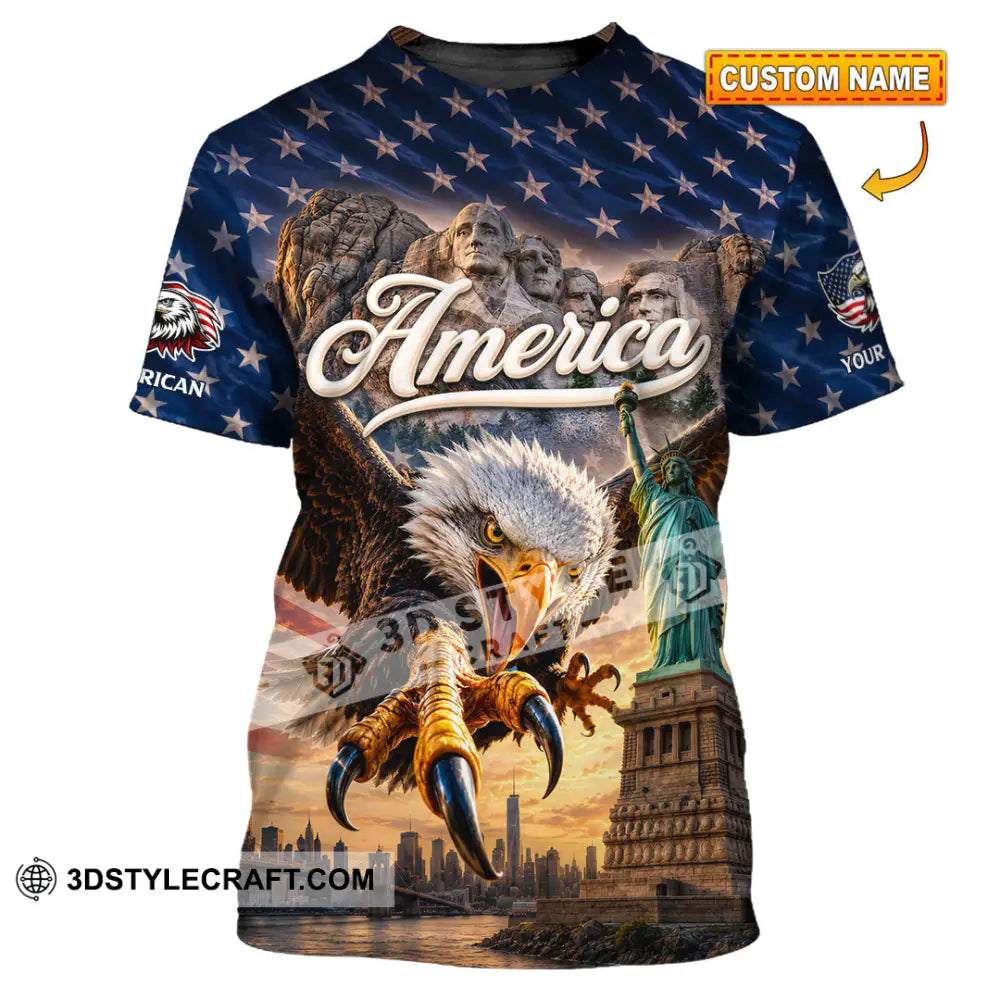 Unisex Shirt - Custom America Shirt - T-shirt