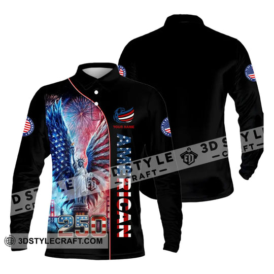 Unisex Shirt - Custom American 250 3D Shirt style option 4