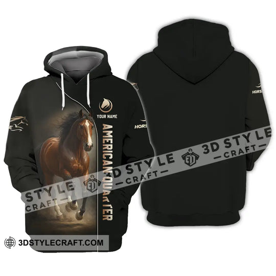 Unisex Shirt - Custom American Quarter Horse Shirt style option 3