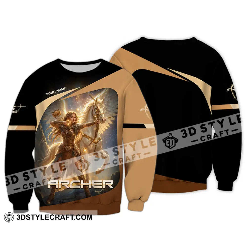 Unisex Shirt - Custom Archer 3D Shirt Long Sleeve / S T-shirt