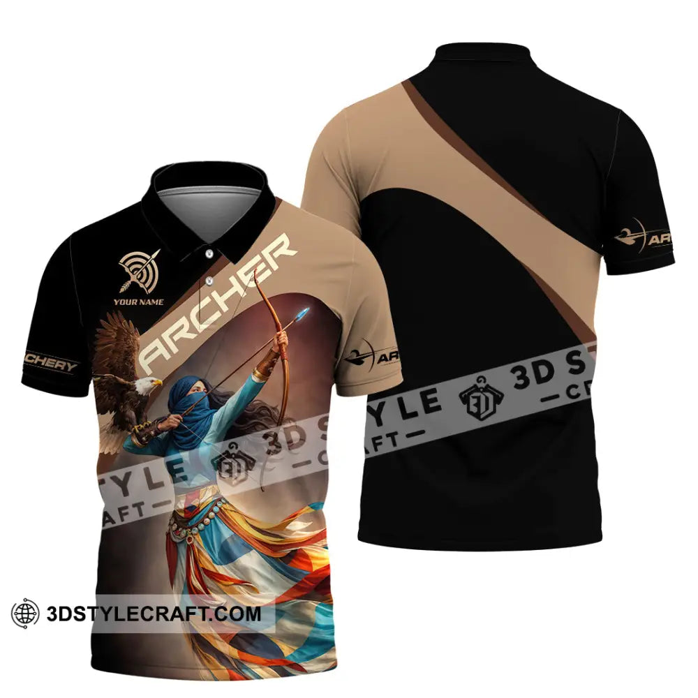 Unisex Shirt - Custom Archer 3D Shirt Polo Shirt / S T-shirt