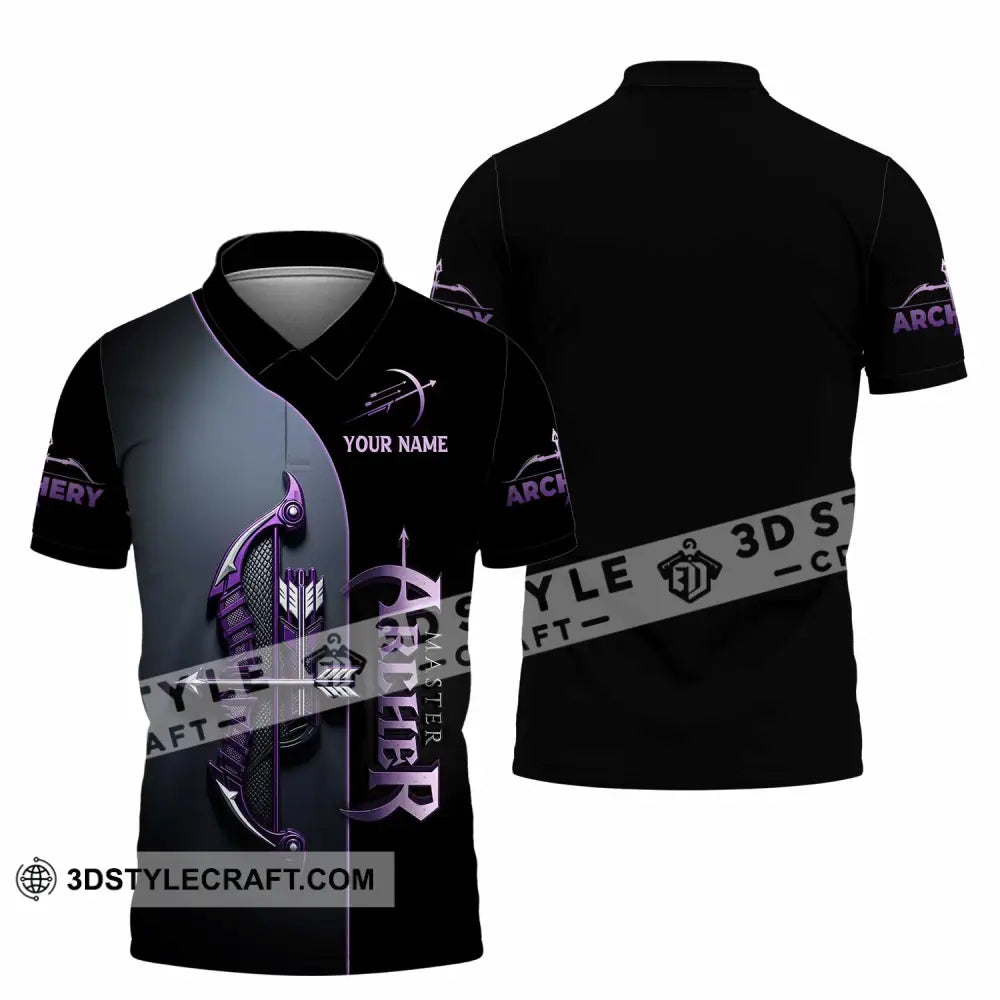 Unisex Shirt - Custom Archer 3D Shirt Polo Shirt / S T-shirt