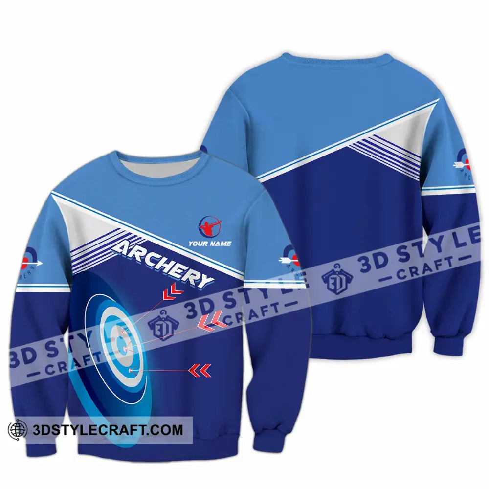 Unisex Shirt - Custom Archery 3D Shirt Long Sleeve / S T-shirt
