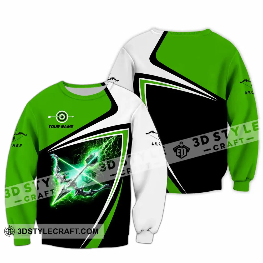 Unisex Shirt - Custom Archery 3D Shirt Long Sleeve / S T-shirt