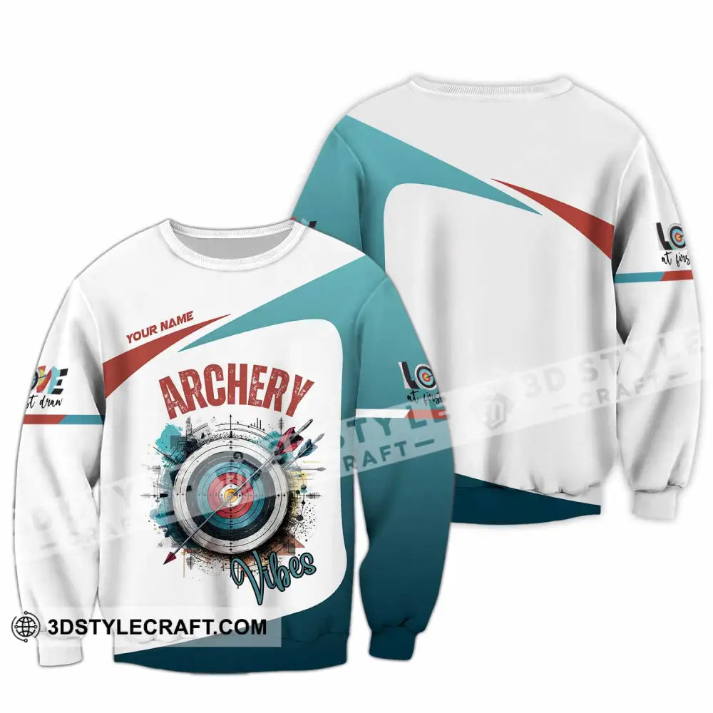 Unisex Shirt - Custom Archery 3D Shirt Long Sleeve / S T-shirt
