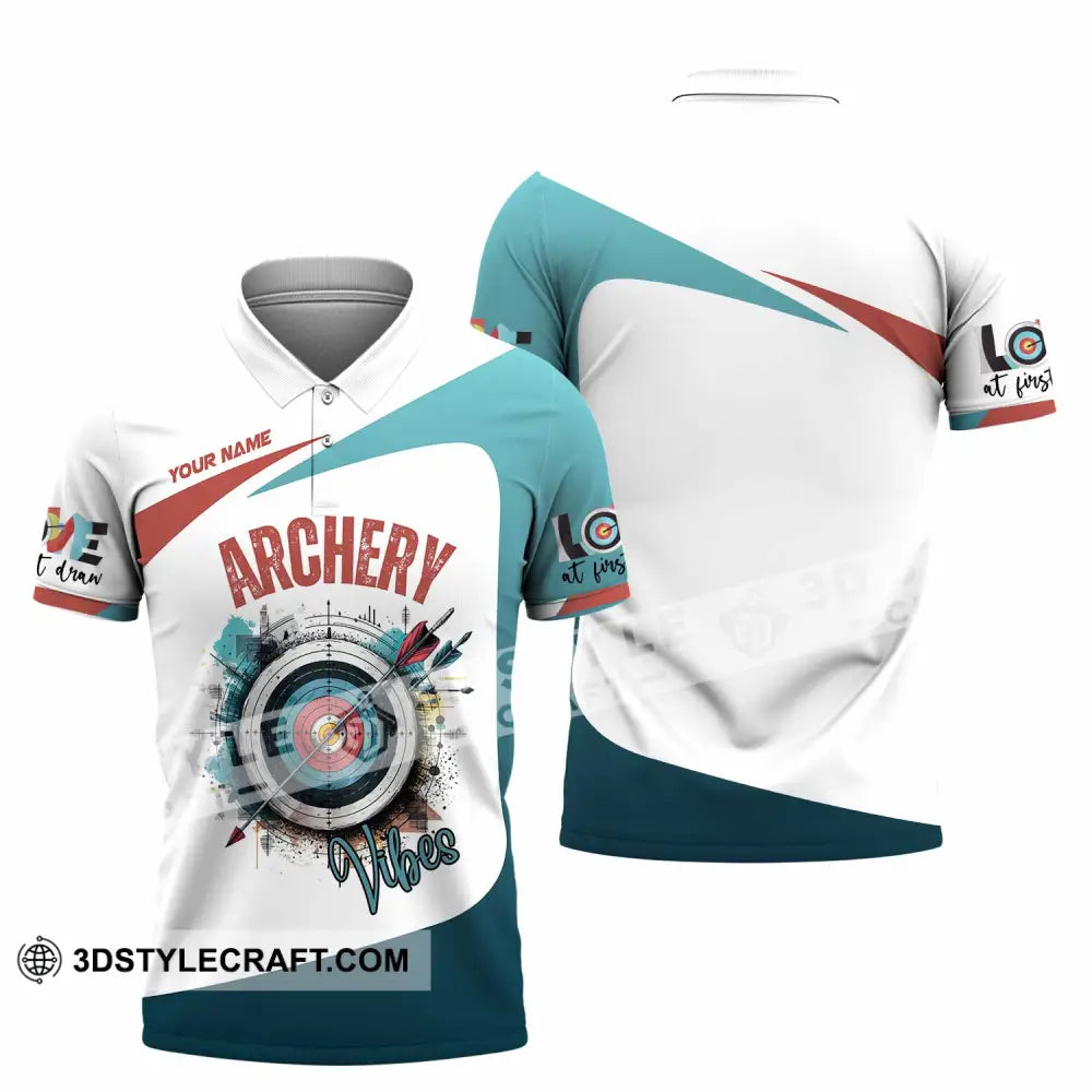 Unisex Shirt - Custom Archery 3D Shirt Polo Shirt / S T-shirt