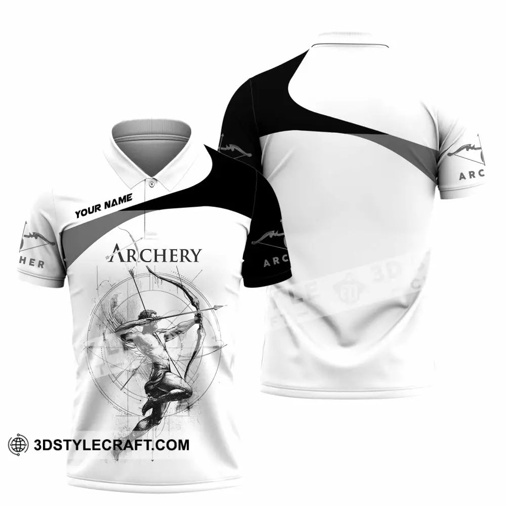 Unisex Shirt - Custom Archery 3D Shirt Polo Shirt / S T-shirt