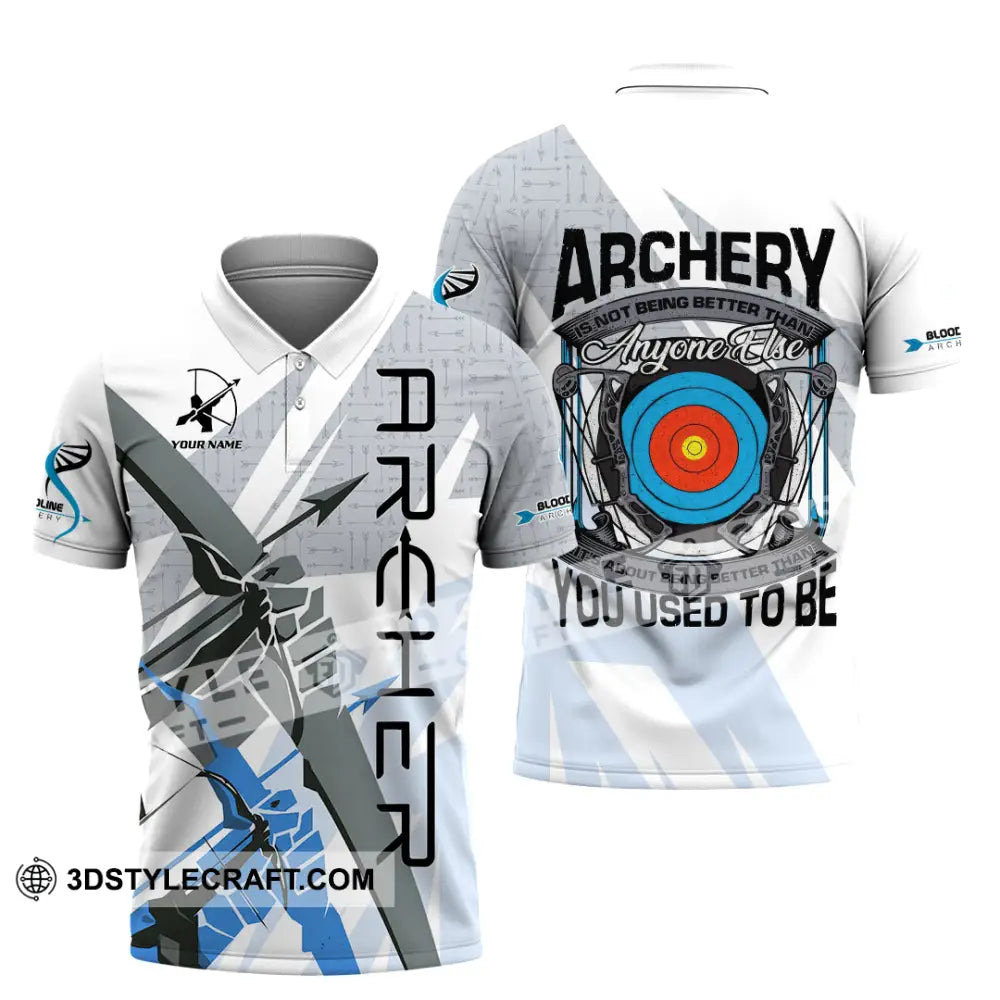 Unisex Shirt - Custom Archery 3D Shirt Polo Shirt / S T-shirt