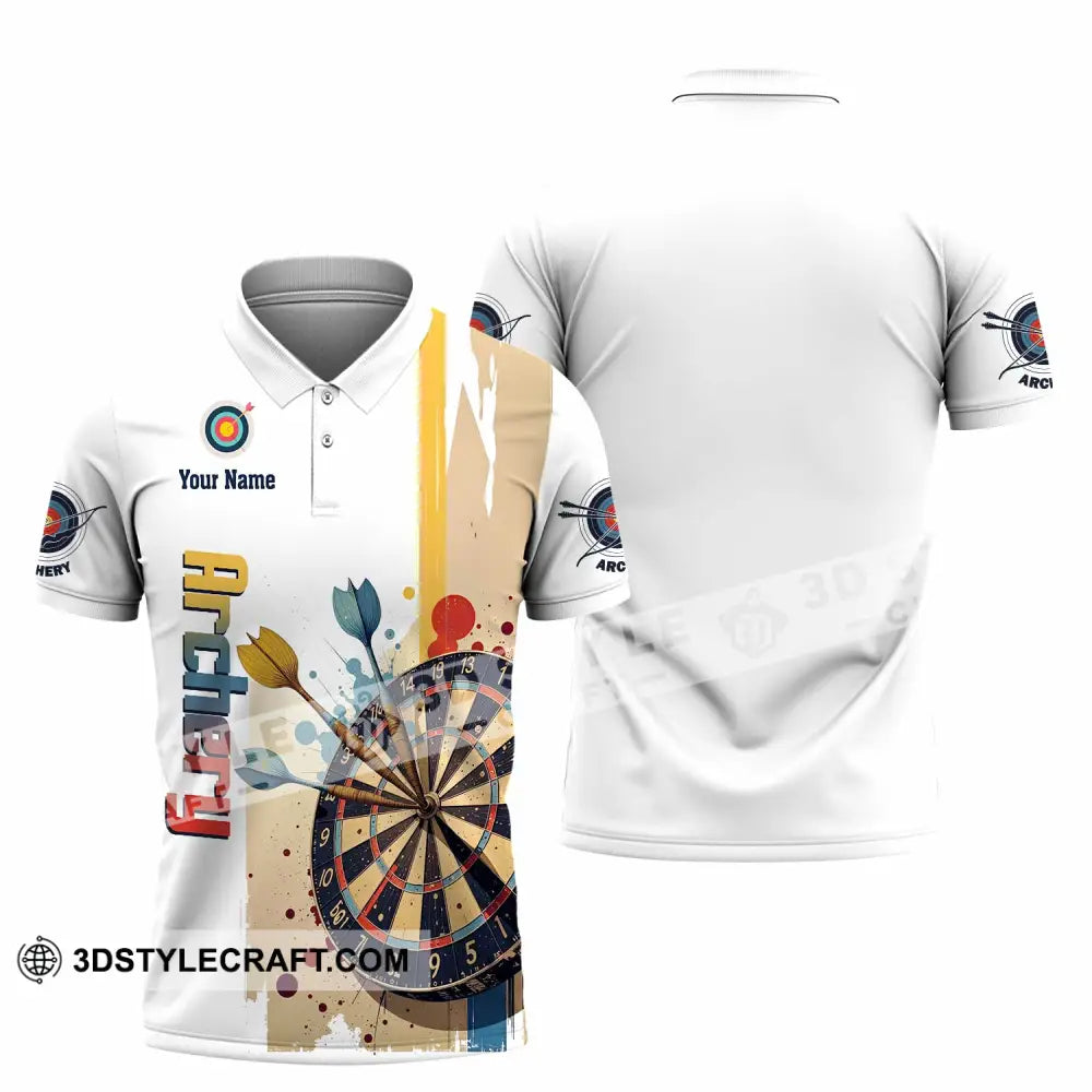 Unisex Shirt - Custom Archery 3D Shirt Polo Shirt / S T-shirt