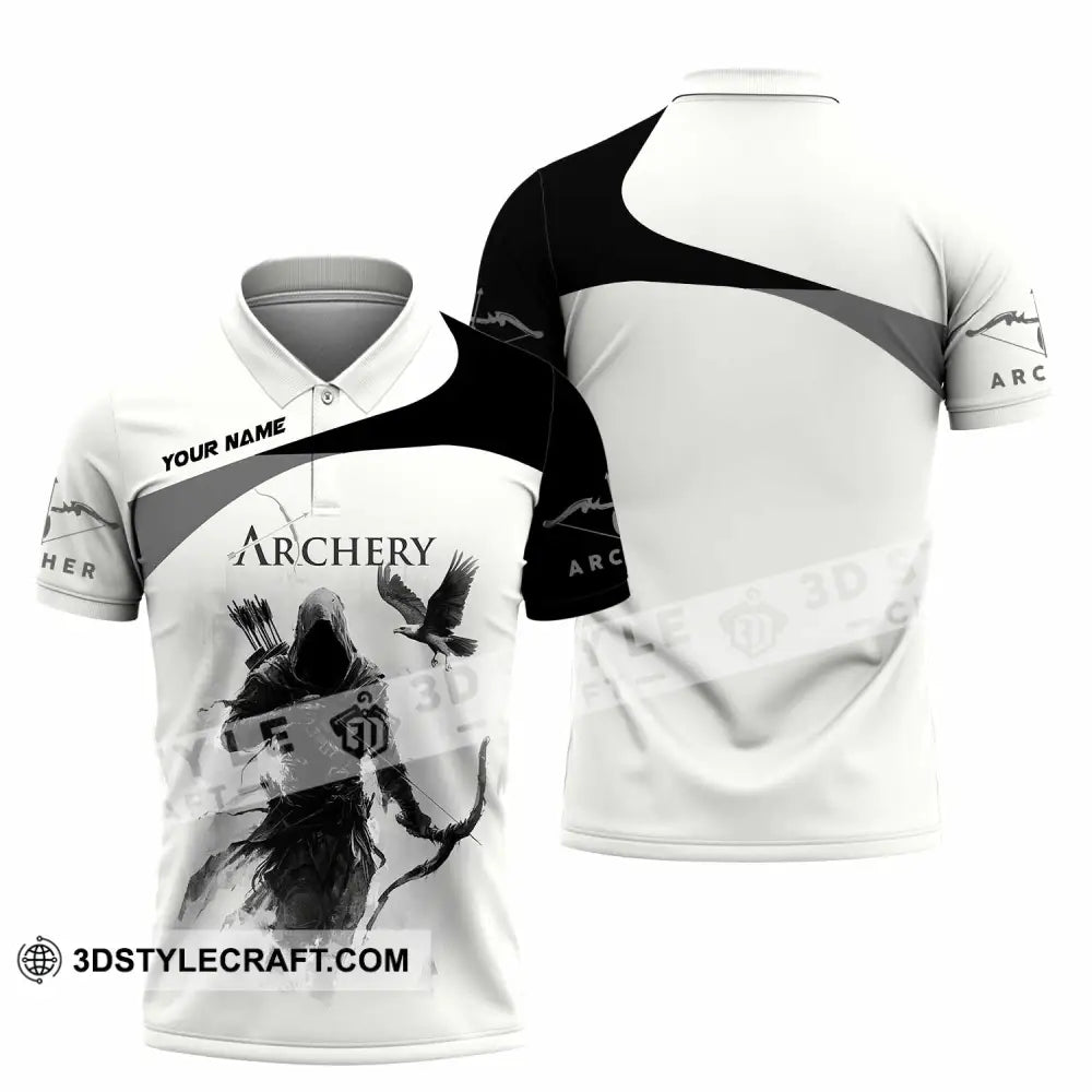 Unisex Shirt - Custom Archery 3D Shirt Polo Shirt / S T-shirt