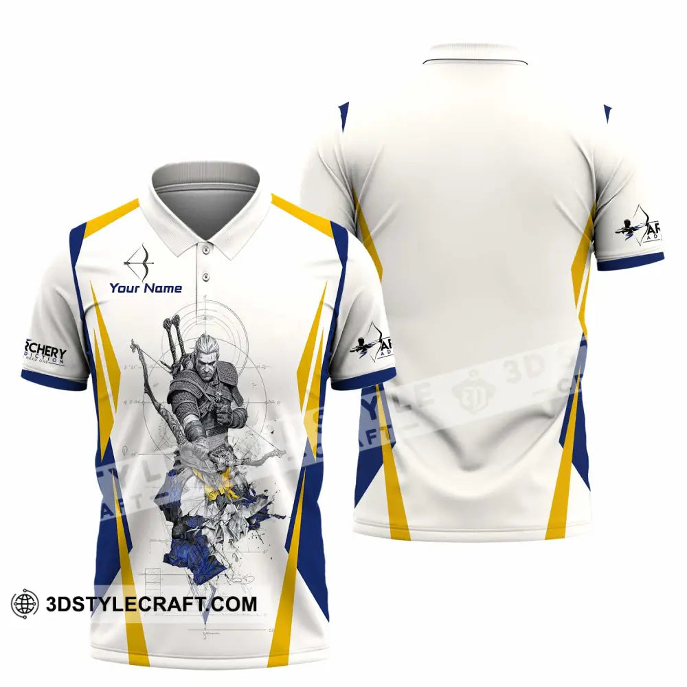 Unisex Shirt - Custom Archery 3D Shirt Polo Shirt / S T-shirt
