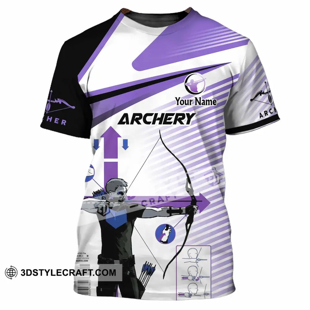 Unisex Shirt - Custom Archery 3D Shirt T-Shirt / S T-shirt