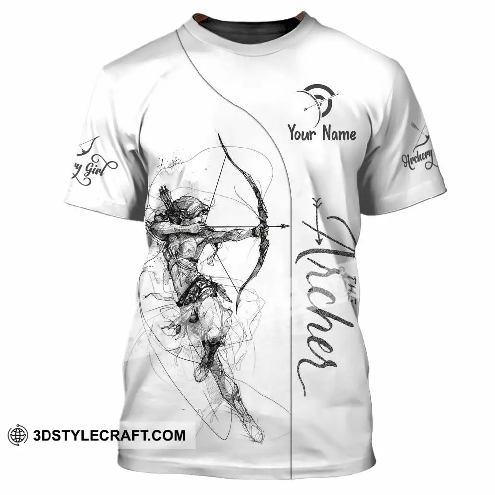 Unisex Shirt - Custom Archery 3D Shirt T-Shirt / S T-shirt