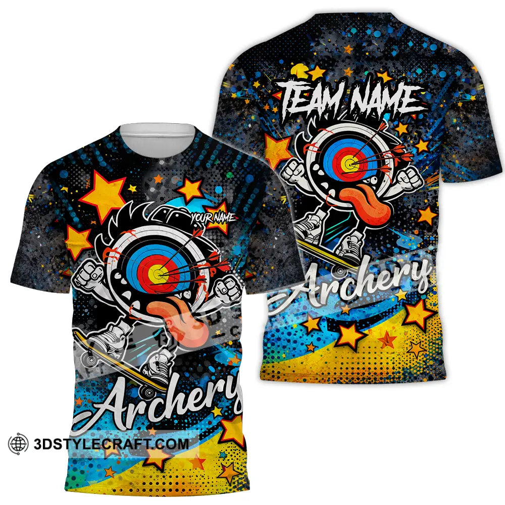 Unisex Shirt - Custom Archery 3D Shirt T-Shirt / S T-shirt