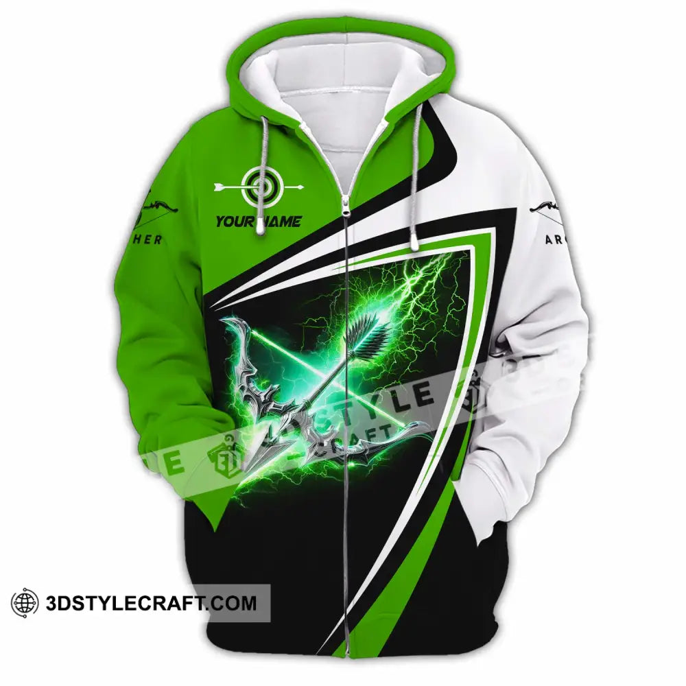 Unisex Shirt - Custom Archery 3D Shirt Zipper Hoodie / S T-shirt