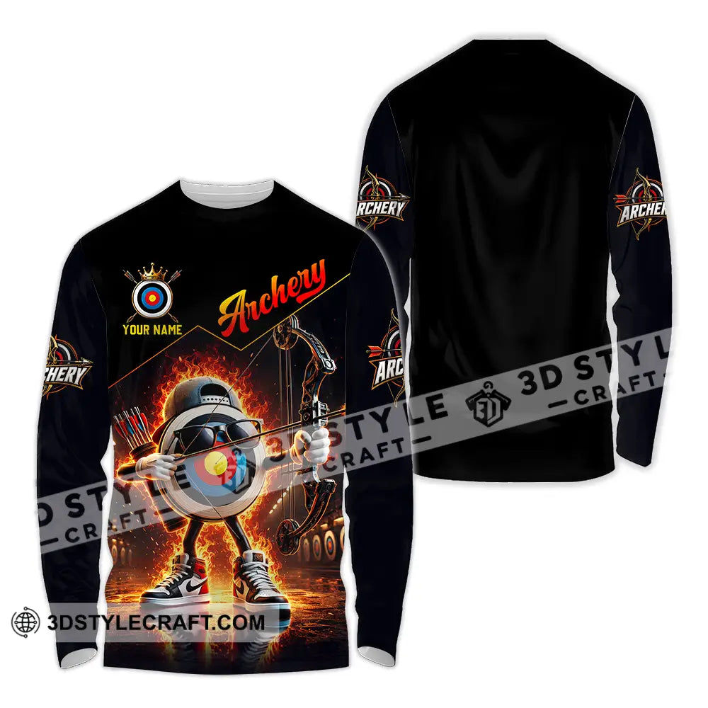 Unisex Shirt - Custom Archery Shirt - Long Sleeve Shirt / S - T-shirt