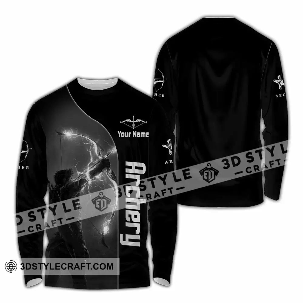 Unisex Shirt - Custom Archery Shirt - Long Sleeve Shirt / S - T-shirt