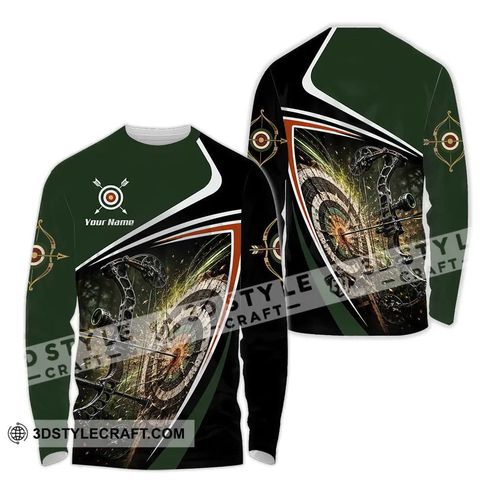 Unisex Shirt - Custom Archery Shirt - Long Sleeve Shirt / S - T-shirt