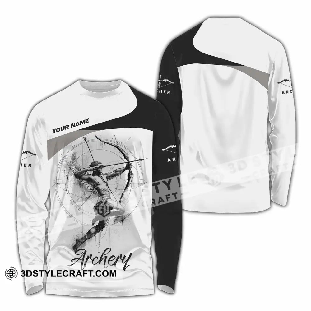 Unisex Shirt - Custom Archery Shirt - Long Sleeve Shirt / S - T-shirt