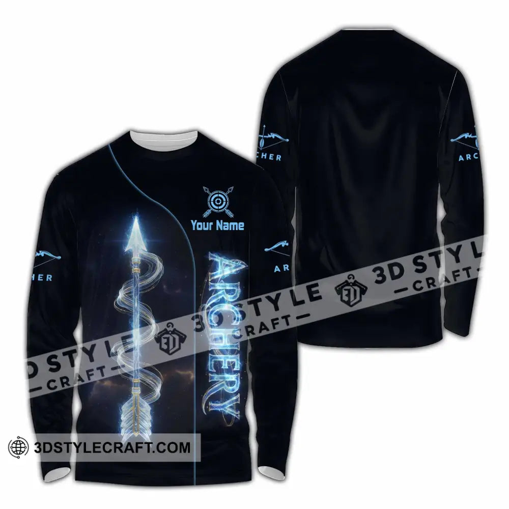 Unisex Shirt - Custom Archery Shirt - Long Sleeve Shirt / S - T-shirt