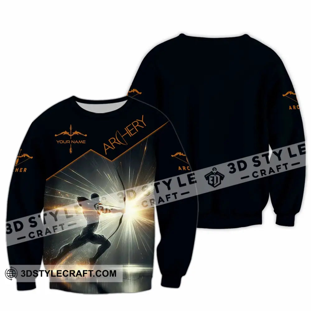 Unisex Shirt - Custom Archery Sport Shirt Long Sleeve / S T-shirt