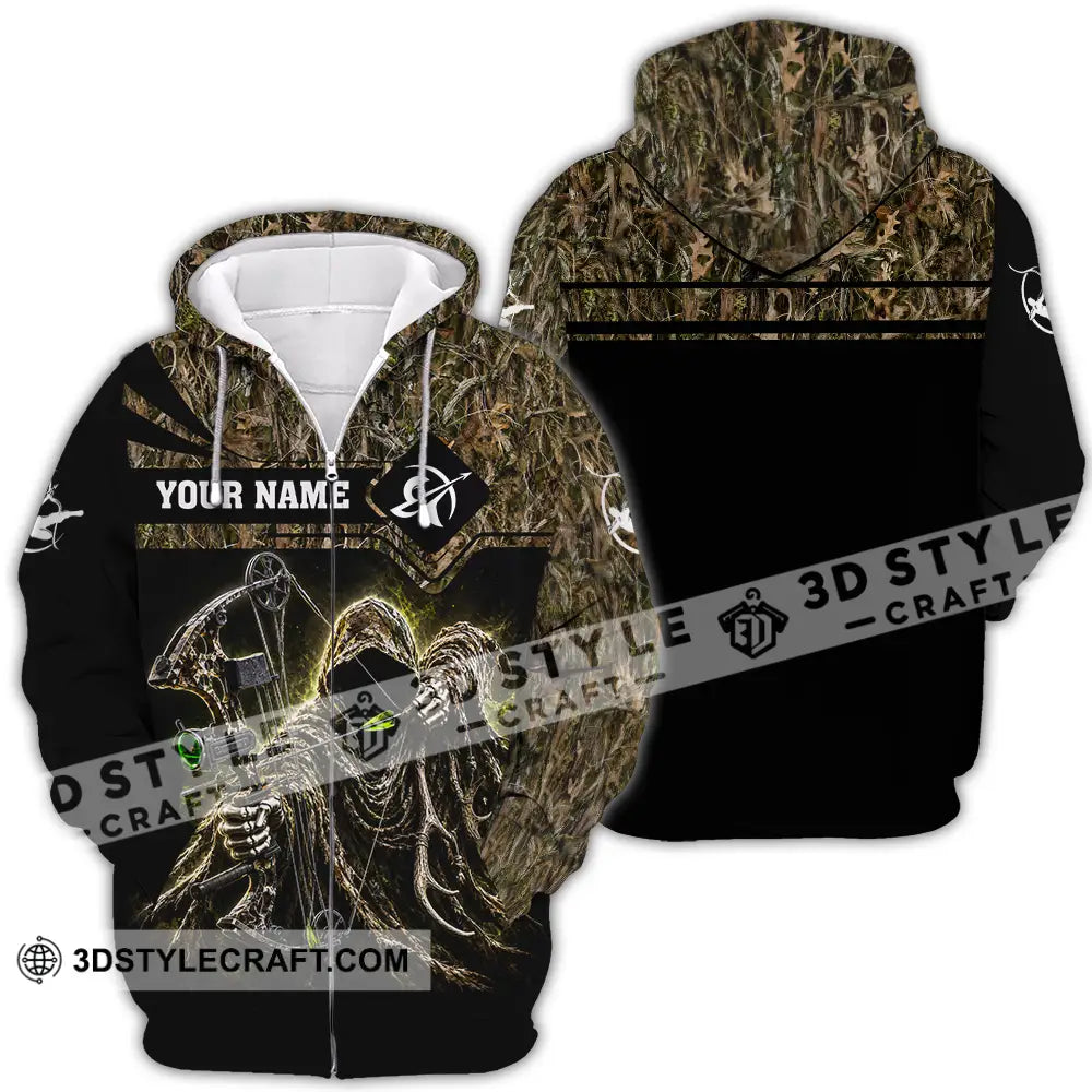 Unisex Shirt - Custom Archery Shirt - Zipper Hoodie / S - T-shirt