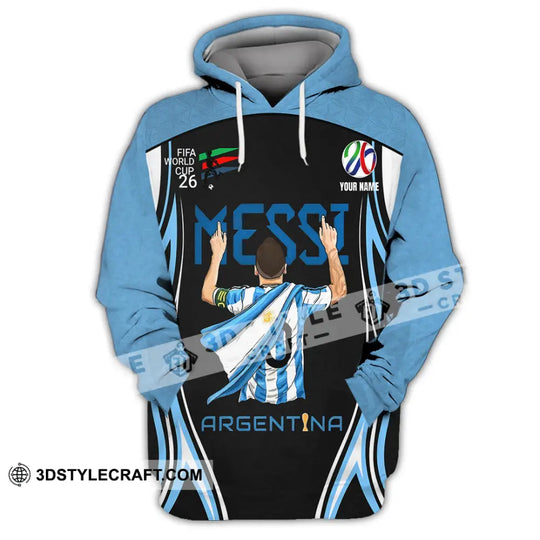 Unisex Shirt - Custom Argentina 3D Shirt style option 2