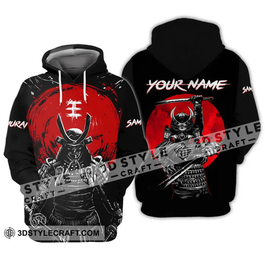 Unisex Shirt - Custom Armor Samurai Name Shirt style option 3