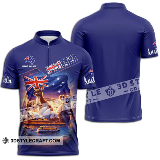 Unisex Shirt - Custom Australia 3D Shirt style option 3
