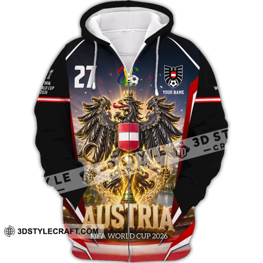Unisex Shirt - Custom Austria Shirt style option 3