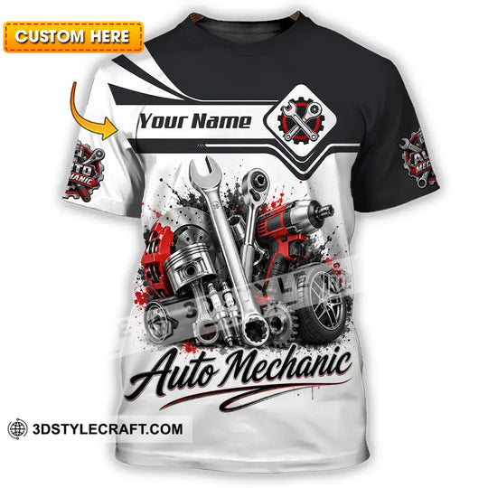 Unisex Shirt - Custom Auto Mechanic Shirt style option 1