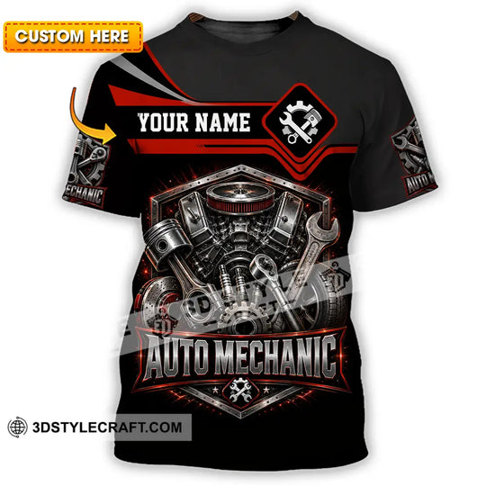 Unisex Shirt - Custom Auto Mechanic Shirt style option 1