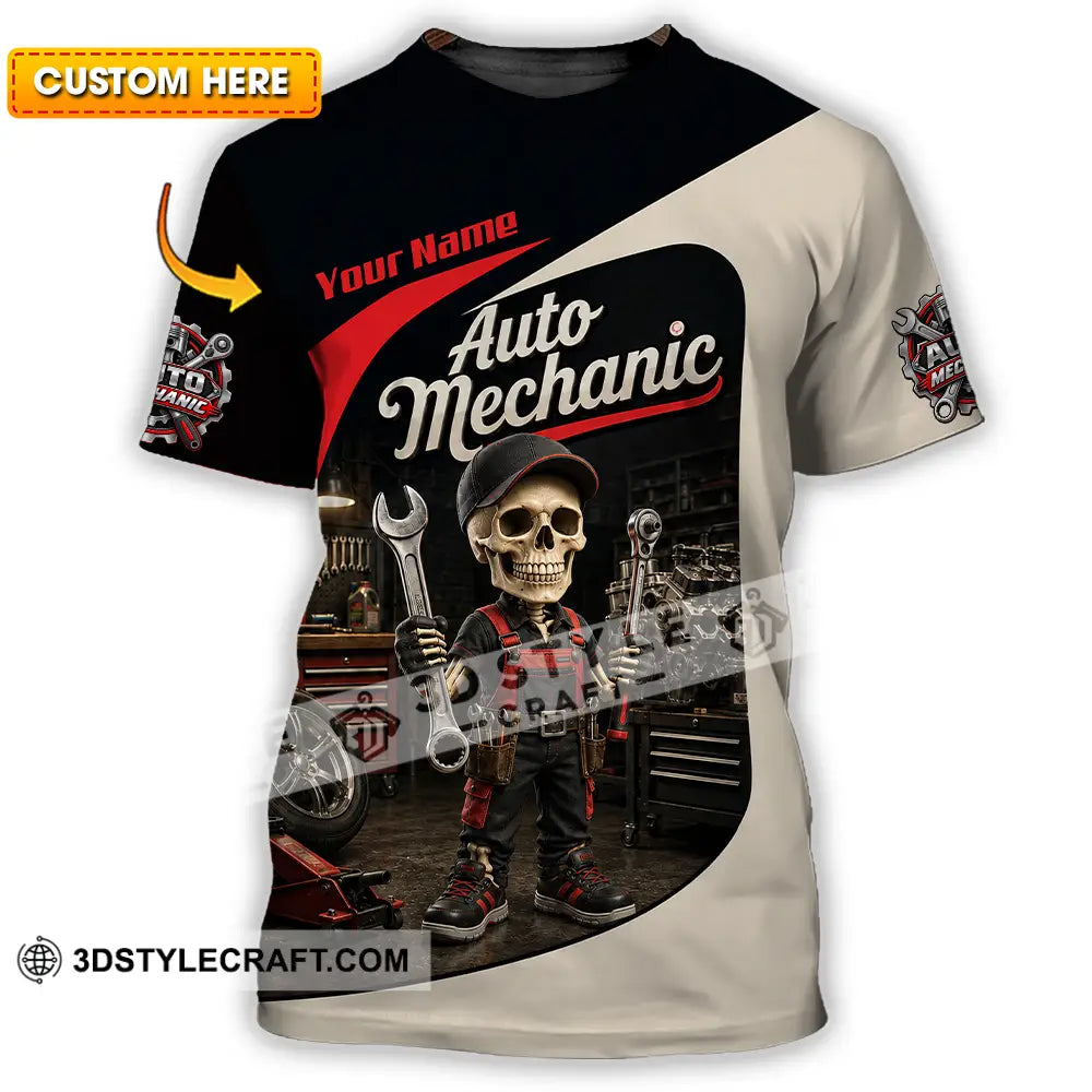 Unisex Shirt - Custom Auto Mechanic Shirt - T-shirt